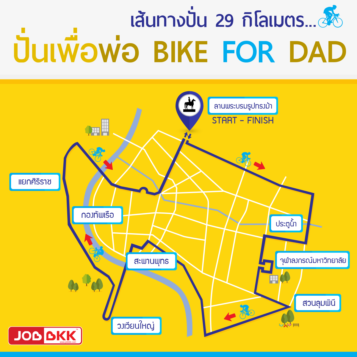 หางาน,สมัครงาน,งาน,เช็คเส้นทาง-เตรียมความพร้อมก่อนลุยจริง Bike For Dad 11 ธ.ค. 58