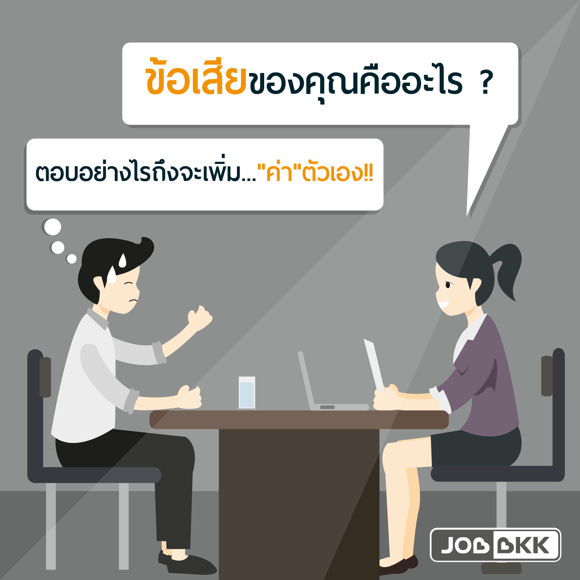 หางาน,สมัครงาน,งาน,ข้อเสียของคุณคืออะไร ตอบอย่างไรจึงจะเพิ่ม... “ค่า”ตัวเอง!!